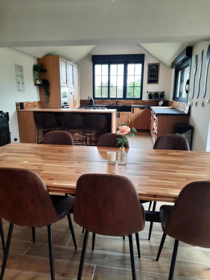 Villa Madelaine Ranch, Nouvelle Piscine 2025 Le Gast Esterno foto