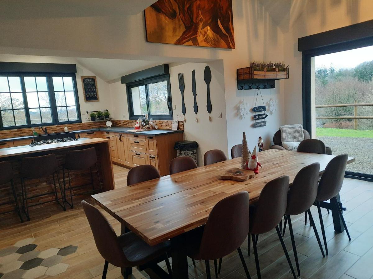 Villa Madelaine Ranch, Nouvelle Piscine 2025 Le Gast Esterno foto
